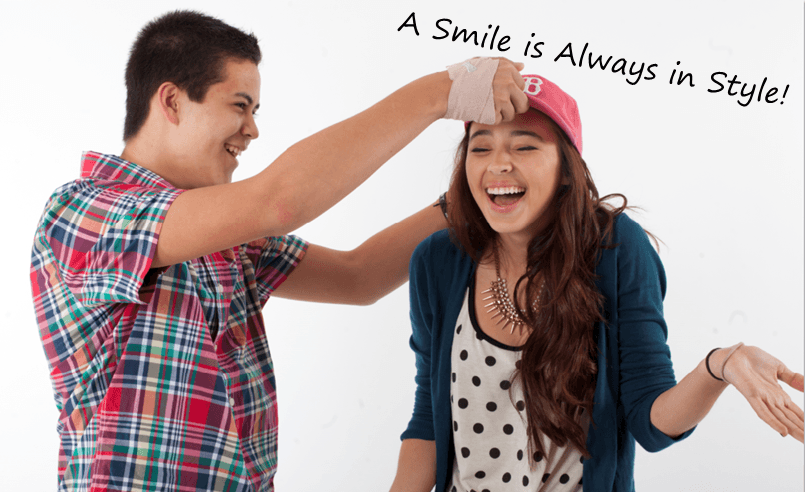 a smile is always in style